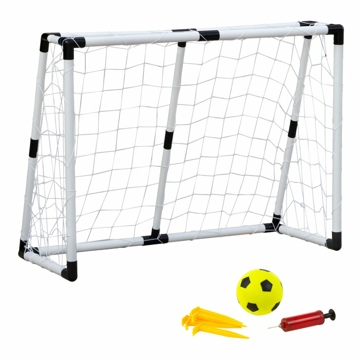 Cage à Foot Colorbaby 131 x 101 x 59 cm (2 Unités)
