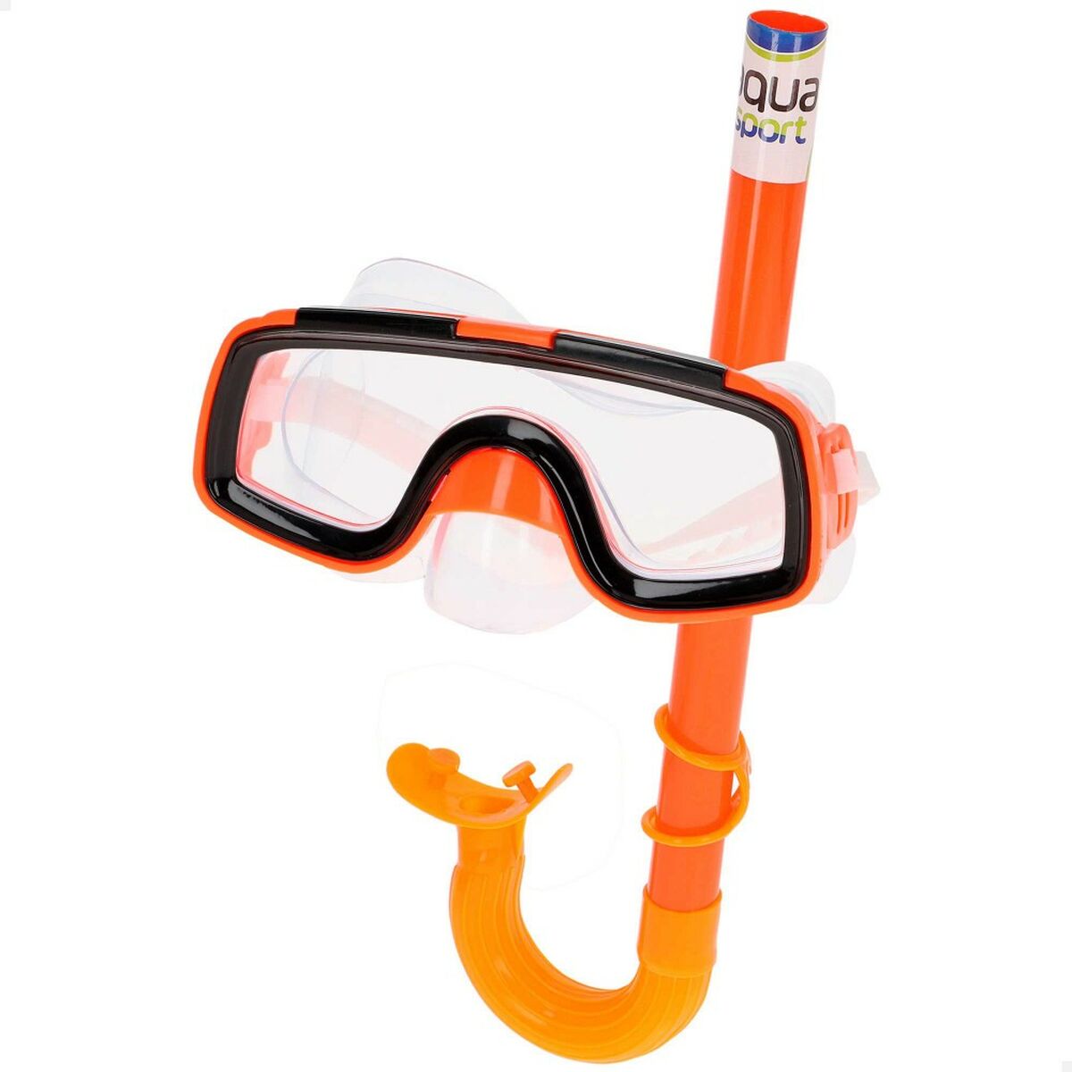 Snorkel Goggles and Tube AquaSport Children's (12 Units)