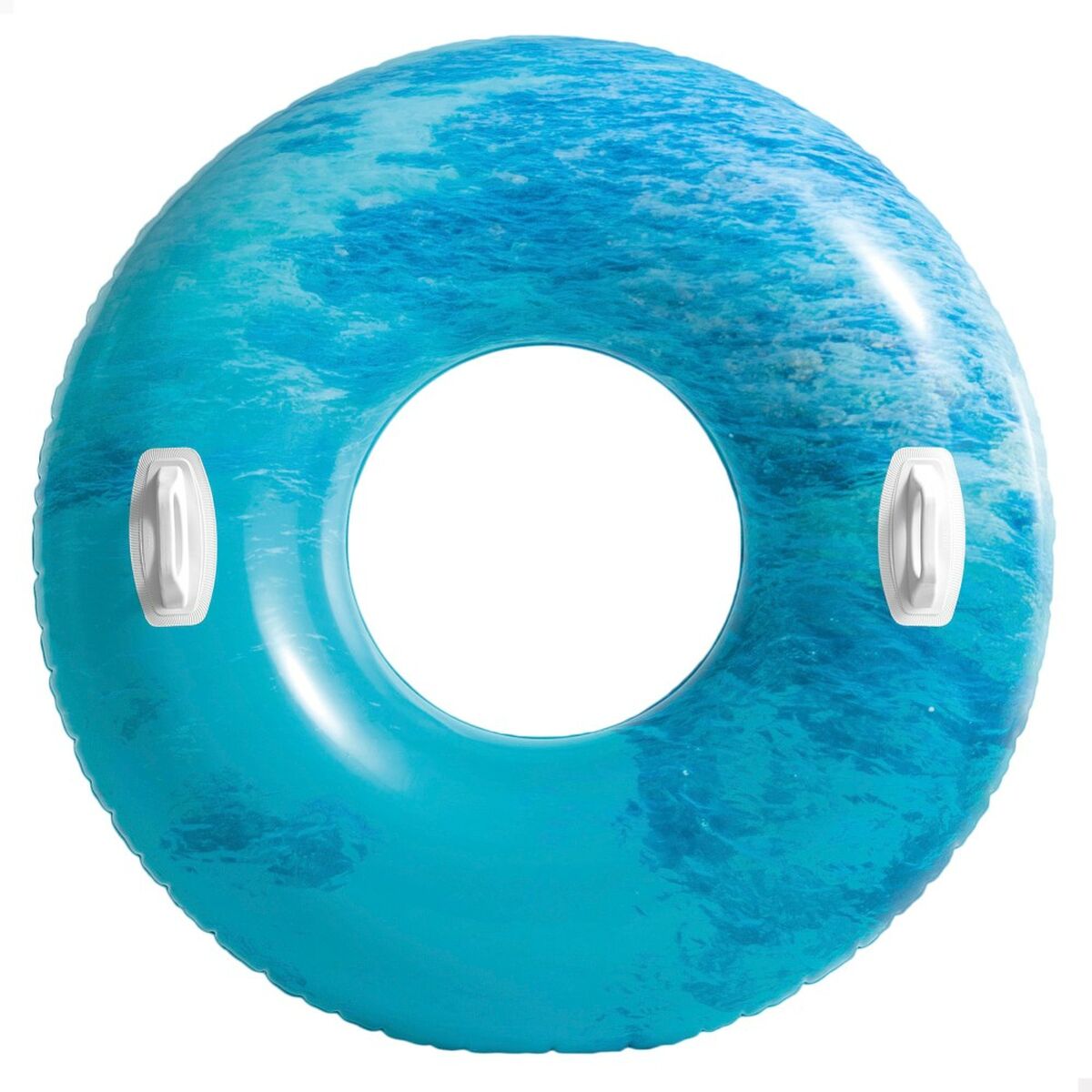 Inflatable Floating Doughnut Intex Waves of nature Ø 91 cm (6 Units)