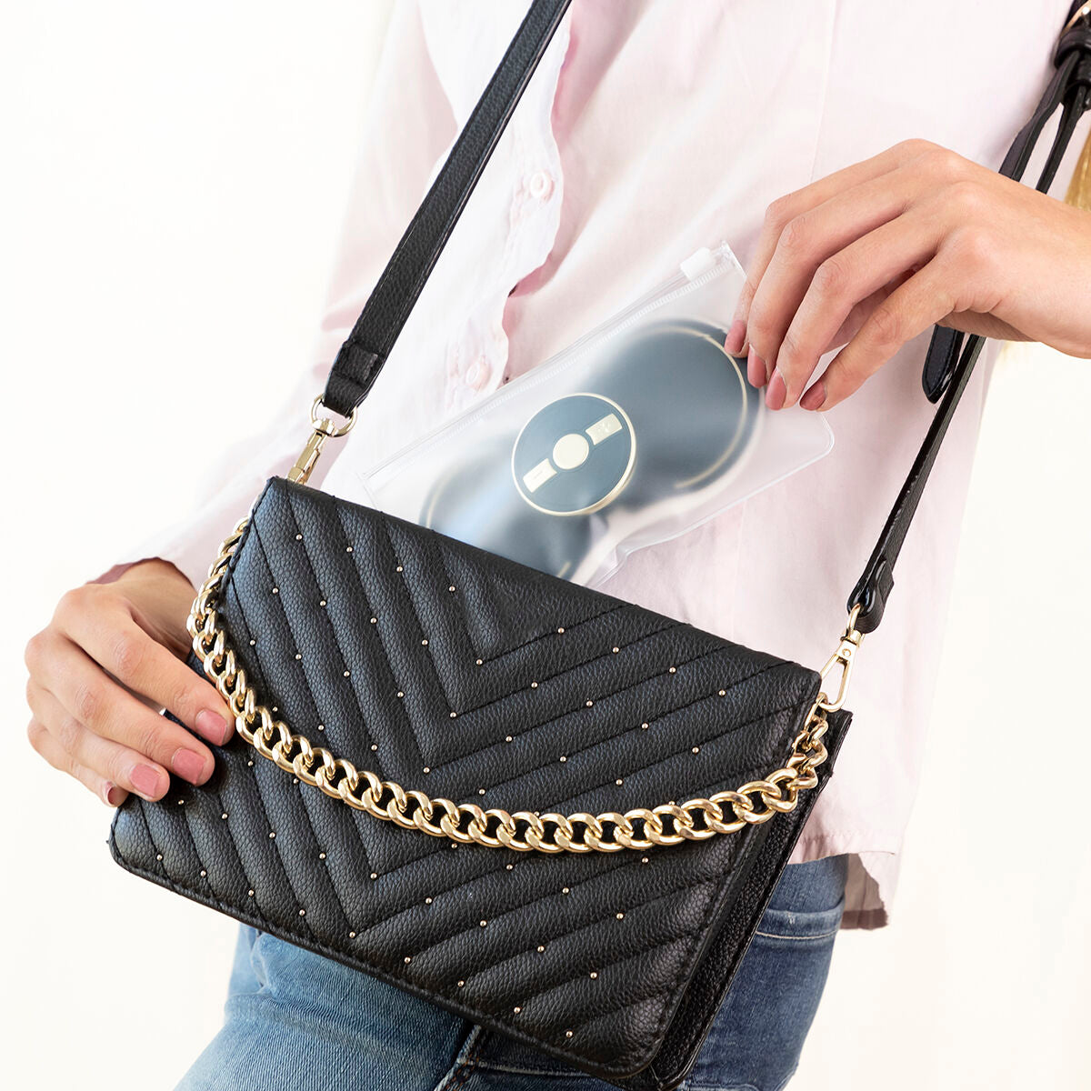 Rechargeable Relaxing Menstrual Massager Moonlief InnovaGoods