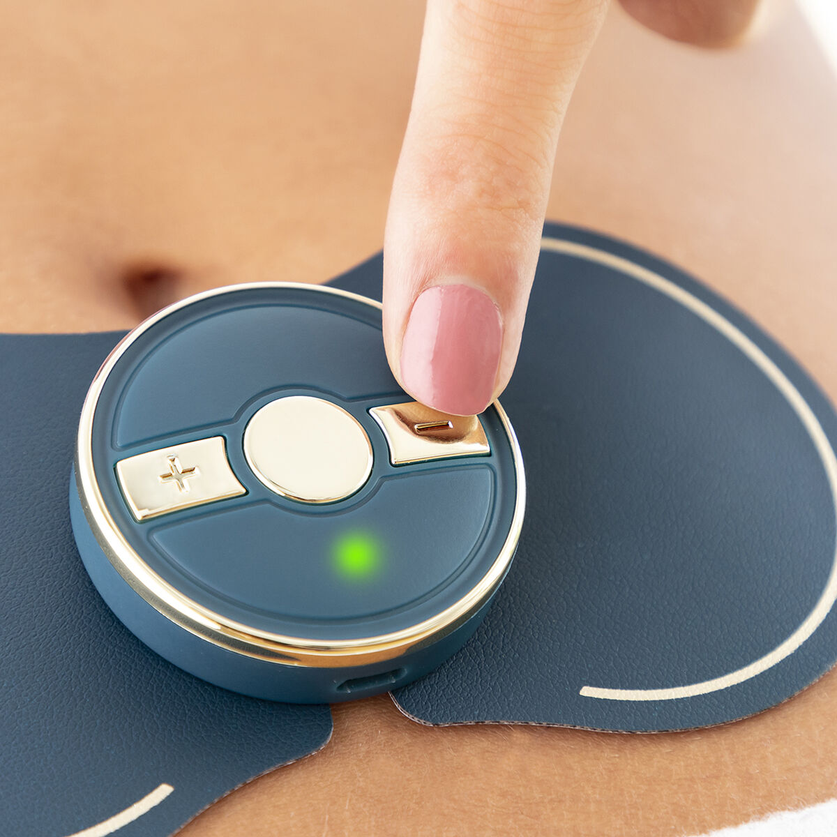 Rechargeable Relaxing Menstrual Massager Moonlief InnovaGoods