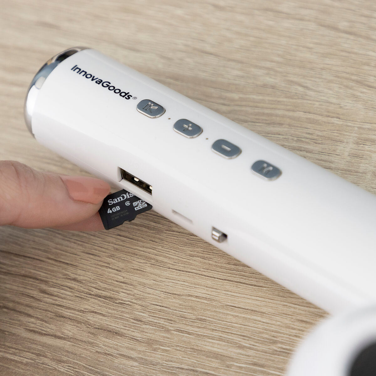 Haut-Parleur sans Fil Multifonction en Forme d'Écouteur Géant Funsker InnovaGoods