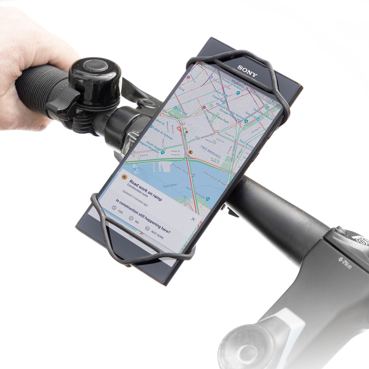 Support Universel pour Smartphone pour Vélos Movaik InnovaGoods