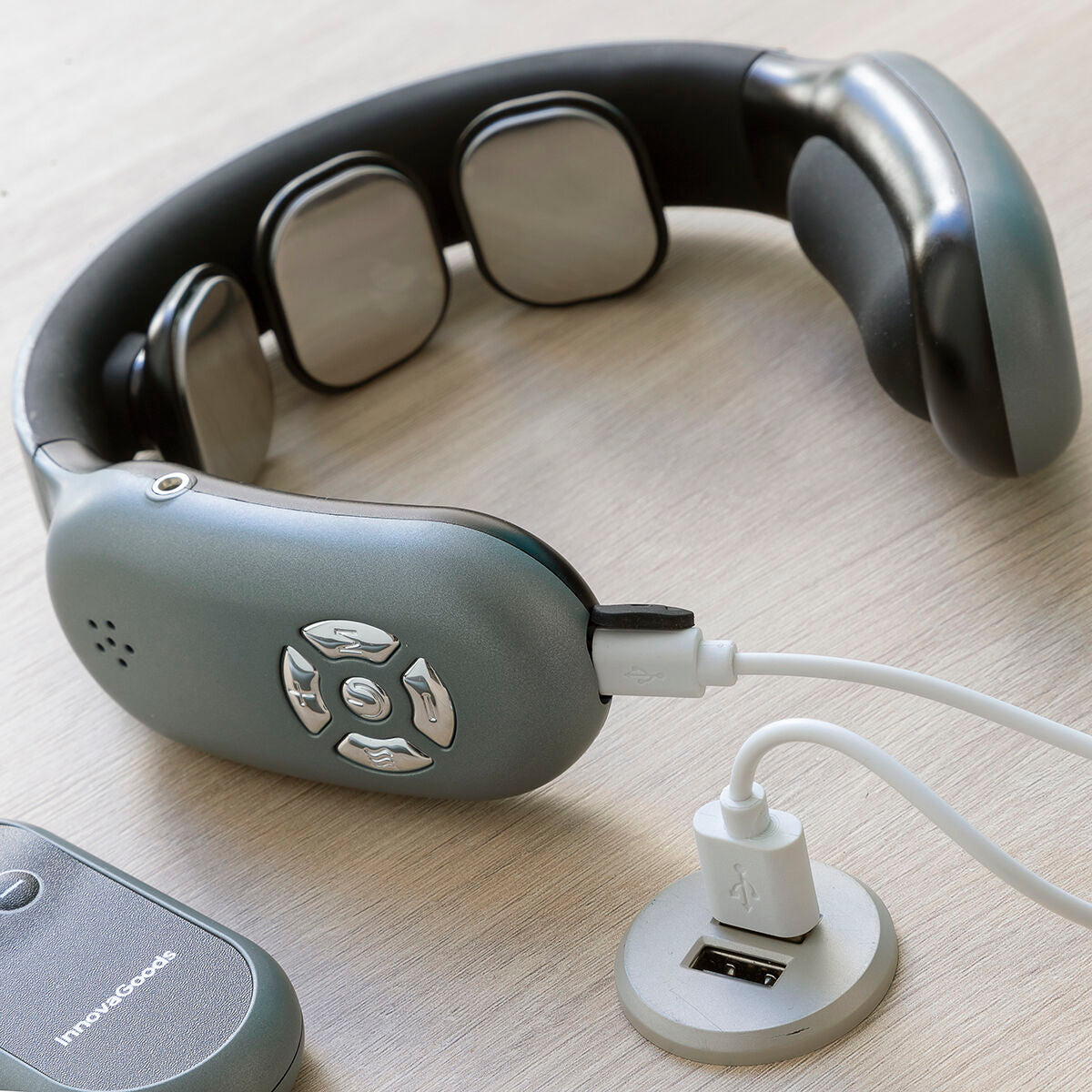 Masseur Cervical Rechargeable avec Télécommande Nekival InnovaGoods (Reconditionné B)